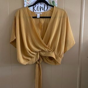 CROSS OVER BLOUSE WITH BUTTERFLY SLEEVES (2)